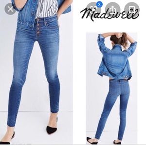 Madewell 9" high-rise skinny jeans
